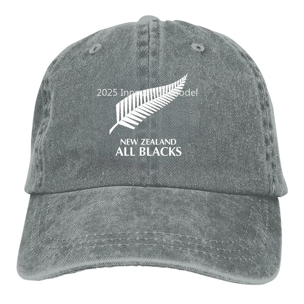 Sommermütze Sonnenschirm Einzigartige Hip-Hop-Kappen Neuseeland All Blacks Cowboyhut Schirmmützen