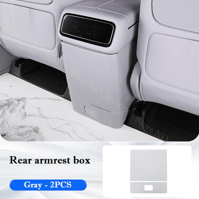 For Leapmotor D19 2026 2027 Car Rear Anti-kick Pad Special Seat Back Protection Cover Leather Anti-dirt Mat Interior Accessories