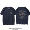 Mobile Suit Gundam Anime Joint Peripheral Short Sleeve T-Shirt Men's and Women's Summer Cotton Loose Half Sleeve Top