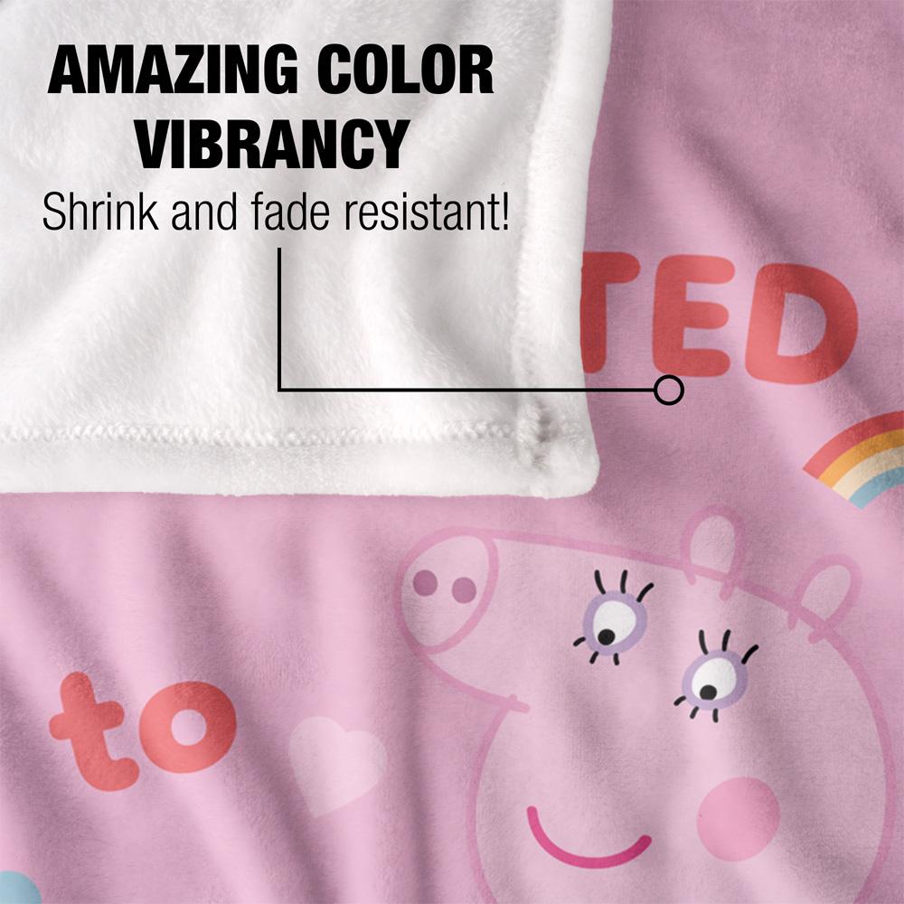 Peppa Pig Promoted To Big Sister Blanket