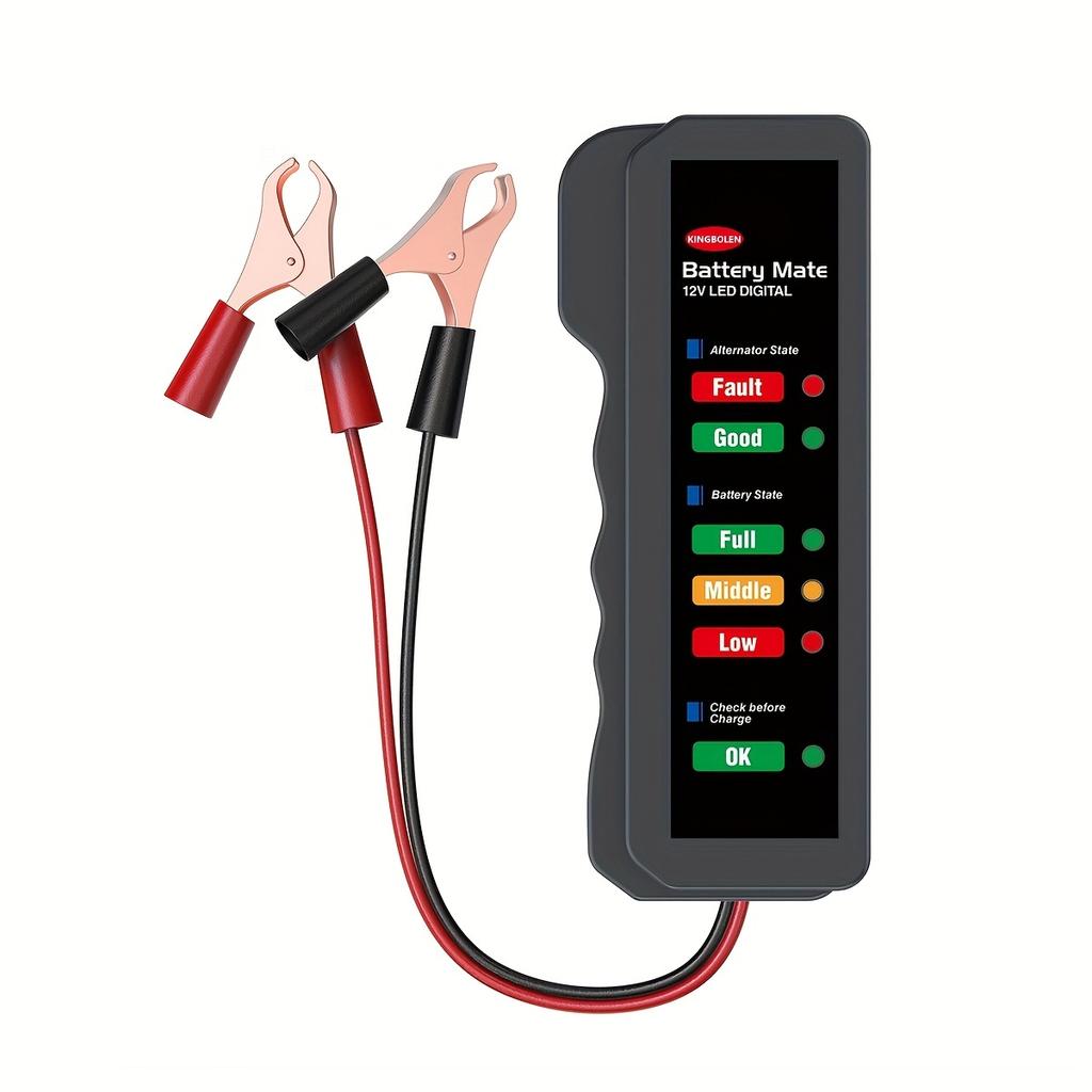Car Battery Tester Digital Alternator Tester Ediag BM310 for Auto Car Motorcycle Display Car Vehicle BM320 Battery Testing Tool