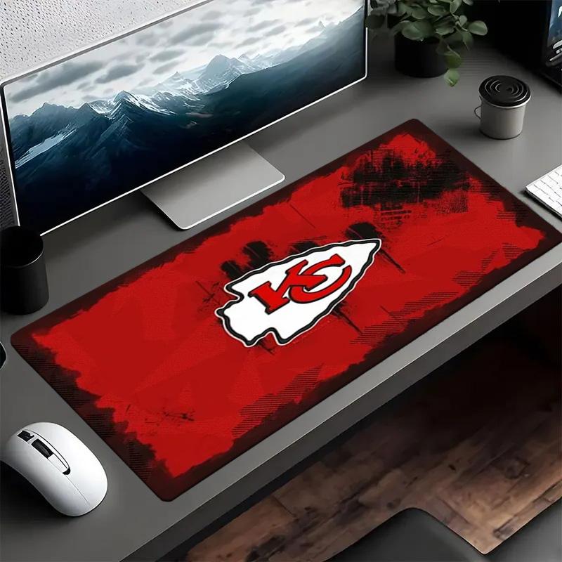 Kansas City Chiefs Logo Mouse pad Mouse pad, Gaming Mouse Pad, keyboard pad, Desk Decor for computer notebook Fan Gift Birthday Gift