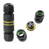 1Pcs Outdoor 2 Way Electrical Cable Wire Connector For Wiring Accessories M16 M20 M25 2/3/4/5/6Pin Ip68 Waterproof Junction Box