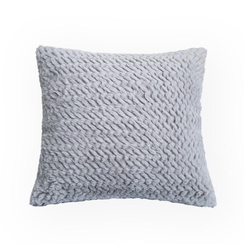 Gray Pillow Tufted Tassel Pillow Moroccan Sofa Cushion Ethnic Retro Style Model Room Decorative Cushion