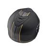 Yamaha Motorsykkelhjelmsystem ZENITH Solvisirmodell Grafisk Svart L Størrelse YJ-21 GF-01 Halvmatt (58~59cm) 90791-2368L