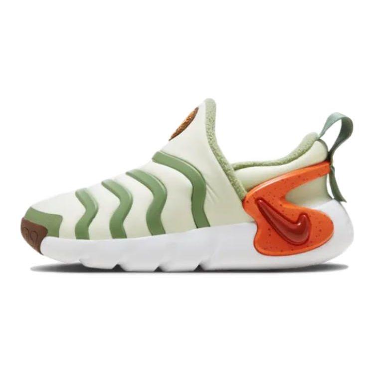 Nike Dynamo Go SE PS Sea Glass Orange Kids Sneakers Green Campfire-Orange FV3650-081