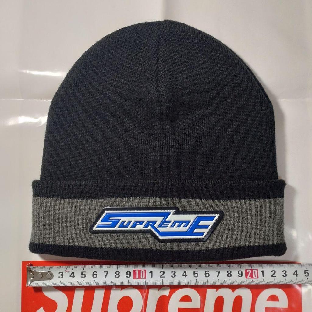 [USED] Supreme Cuff Stripe Beanie