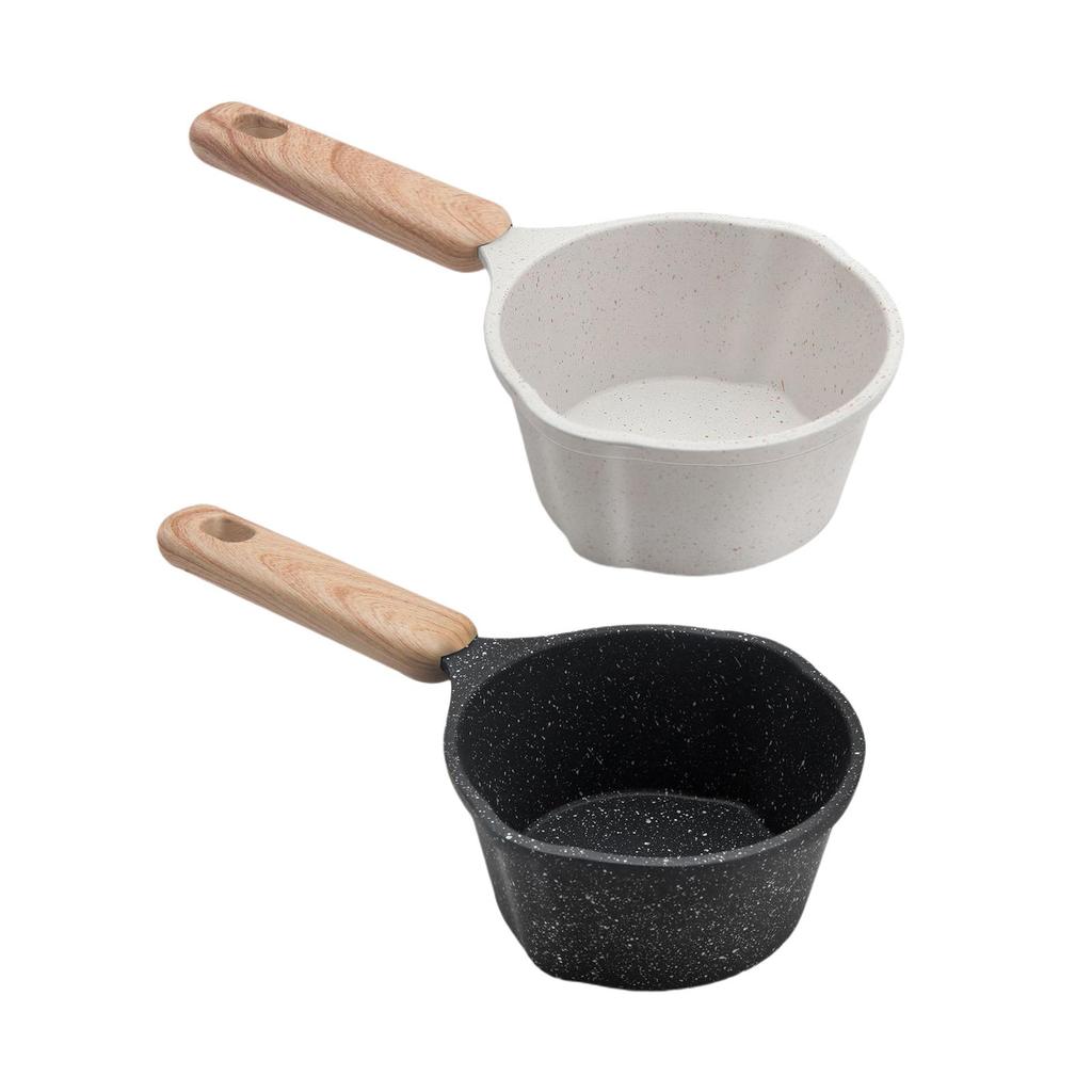 Milk Pan Butter Warmer Melting Butter Soup Pot for Kitchen Outdoor RV Travel