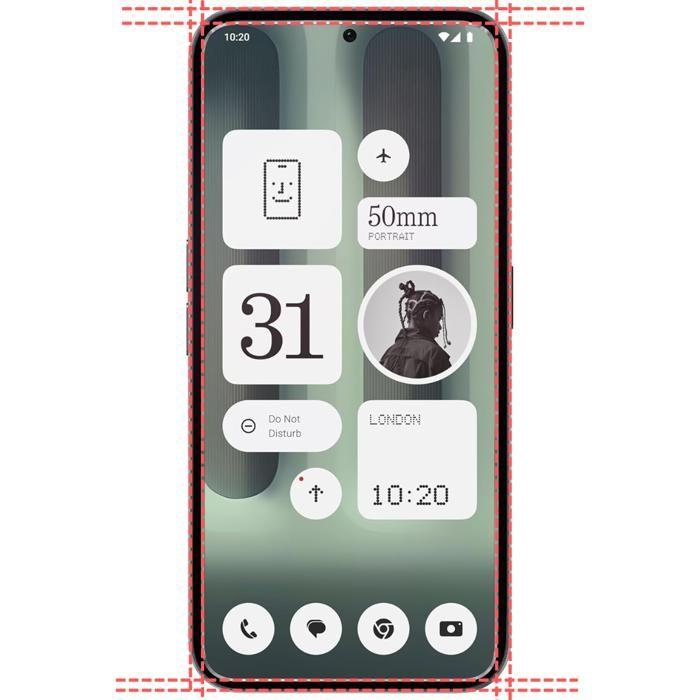 Screen Protector - Phonillico® - Nothing Phone 2A Plus - Tempered Glass - 2 Pack - Scratch Resistant