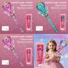 Girl Light Sound Crystal Magic Wand With Music And Flashing For Children Entertainment Play