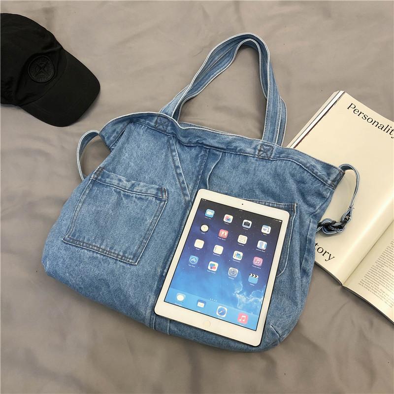 Denim Bag Women's Crossbody Bag Large Capacity Shoulder Bag