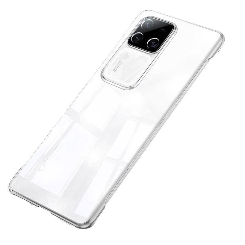 Suitable for vivos11 mobile phone case, the new ultra-thin transparent borderless VIVOS11 protective case lens is anti-drop.