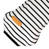 Dog Striped Shirt Polyester Fiber Sleeveless Spring Summer Pet Clothes Lightweight Puppy T Shirts for Small Medium Dogs