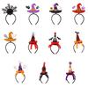 Witch Halloween Headwear Headband Photo Props Party Cosplay Costumes Dancing Party Skeleton Headband Halloween