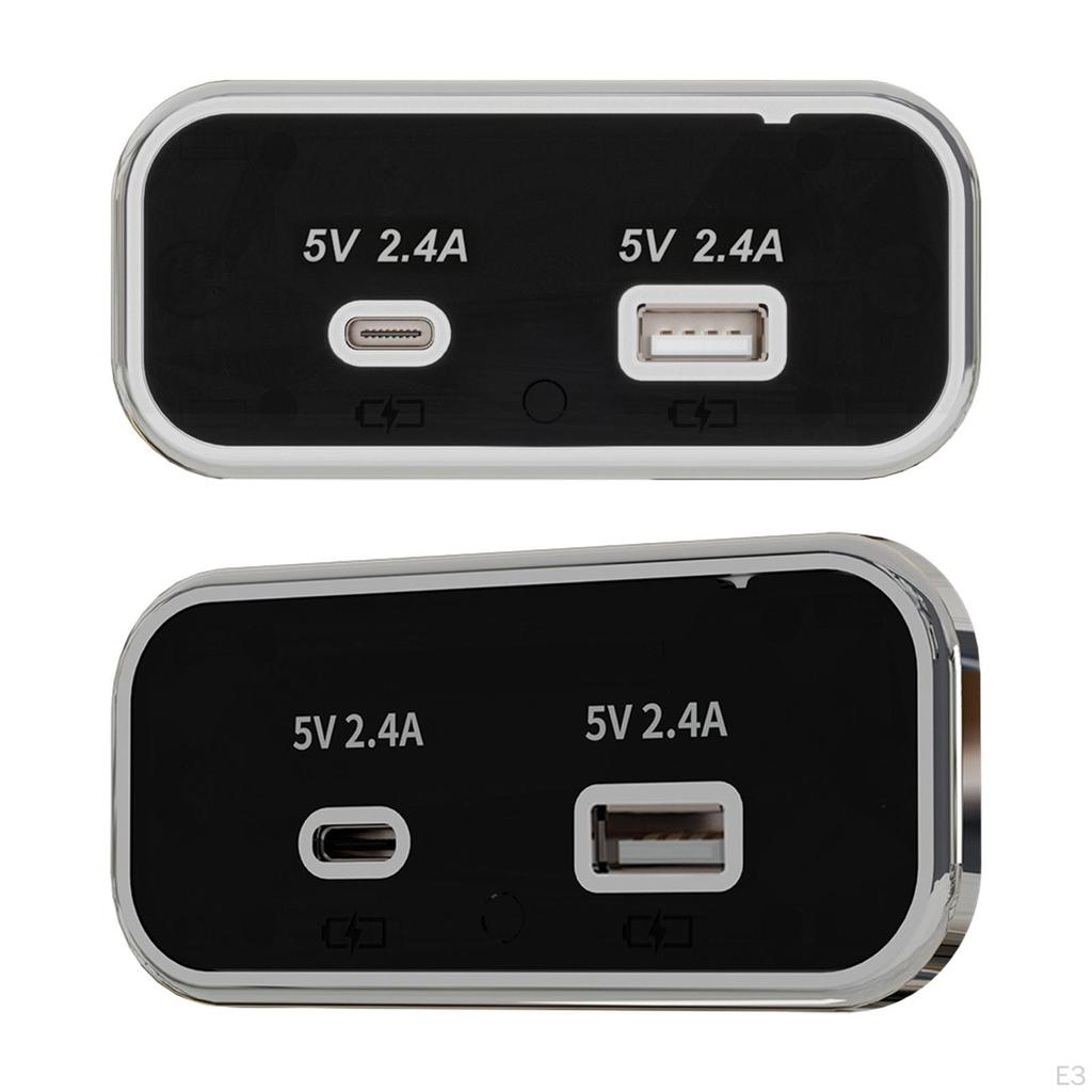 RV USB Outlet Smart Protection Compact Car Charger for Marine Boat