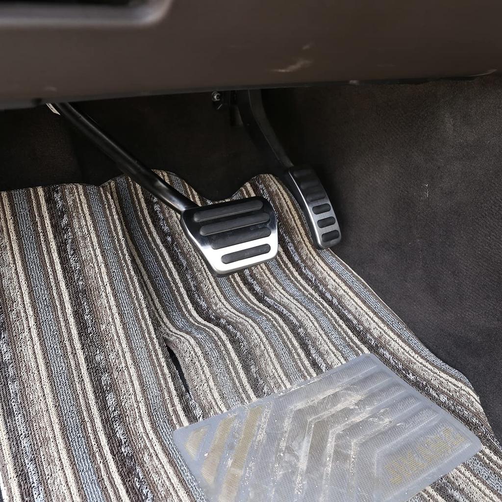 Sauicemy Throttle Pedal Pad Covers for 2020 Range Rover Foot Gas Car Car Interior Easy Stainless Set Rover/Land Defender, Brake, Accessories,