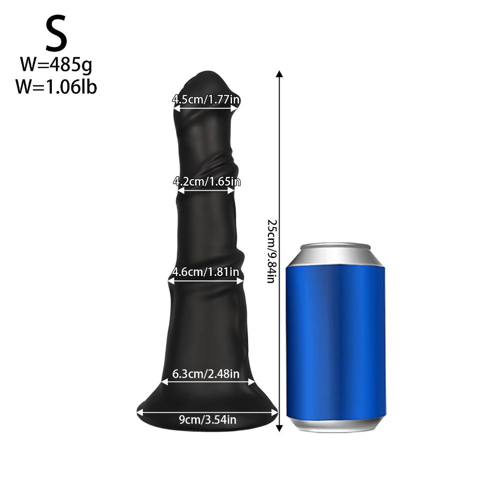 Alien Design Anal Sex Toy for Men, Realistic Anal Plug with Suction Cup for Prostate Massage and Beginner Anal Training