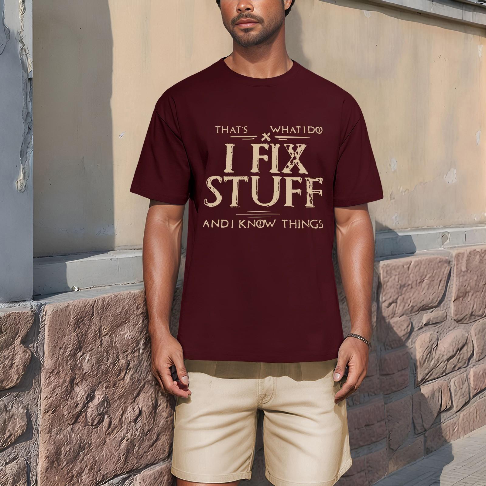 

Мужская рубашка с воротником-стойкой и коротким рукавом, свободная рубашка для отдыха и отдыха, мужская XXL винный