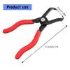 Professionelle Heavy Duty Metall-Ausdrückzange 30 Grad Druckstiftentfernerzange Druckstiftwerkzeug zur Entfernung von Befestigungselementen