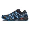 SALOMON Speedcross 3 Fabric Breathable Running Shoes Men's Blue Black 479920