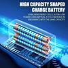 Portable neck fan, cooling neck fan, portable rechargeable, powered by 1200mAh battery, 4-speed hands-free bladeless neck fan, U