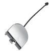 1Pcs Diy Accessories Car Rear Bumper Towing Hook Eye Cover Cap Chrome For Fiat 500 500C 2007-2012