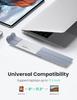 Ugreen Foldable Laptop Compact and Fits Laptops from To and Aluminum Alloy Construction with 5 Adjustable Angle and Storage Case Included Stand,