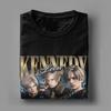 Leon S. Kennedy Resident Evil T-Shirts für Herren Baumwolle Neuheit T-Shirts Rundhals T-Shirt Kurzarm Tops Übergröße