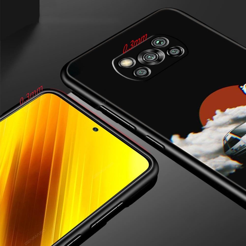 Initial D Car Phone Case Cover for Xiaomi Poco F7 Ultra F6 F5 F4 F3 X6 X5 X4 X3 NFC C51 C55 M4 GT 5G Soft TPU Shell Fundas Bags