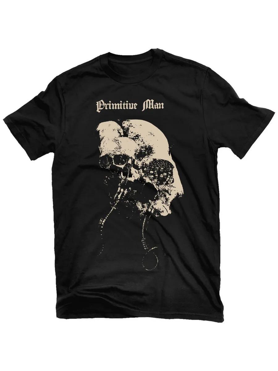 

Men s Primitive Man Graphic T-Shirt, 100% Cotton Crew Neck Short Sleeve Tee, Casual Summer Top for Daily Wear and Gift M