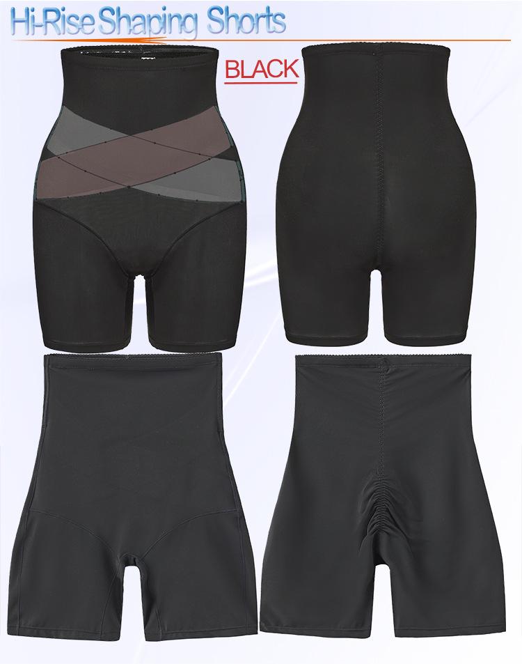 High-Waisted Tummy Control Seamless Pants with Anti-Slip Waistband & Steel Boning - Plus Size Body Shaping & Leg Slimming for Women
