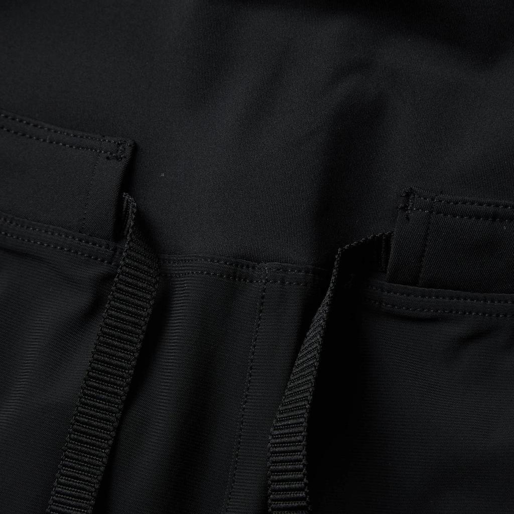 Li Ning Fitness Series Casual Comfortable Solid Color Knitted Sports Pants Women Pants Black AKYU002-1