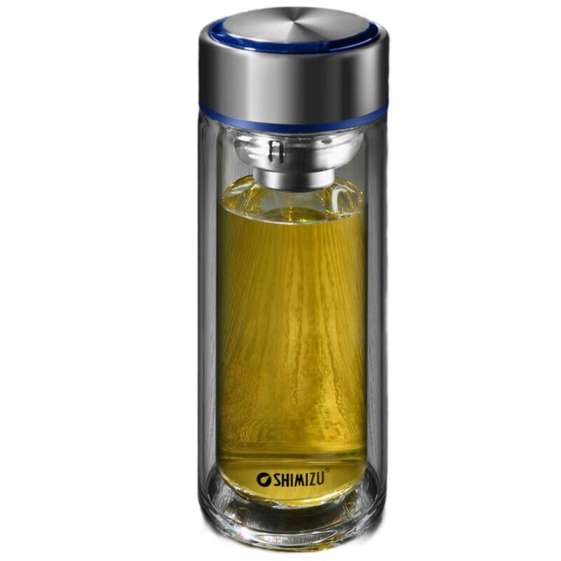 Qingshui Double Wall Glass Cup 360ml