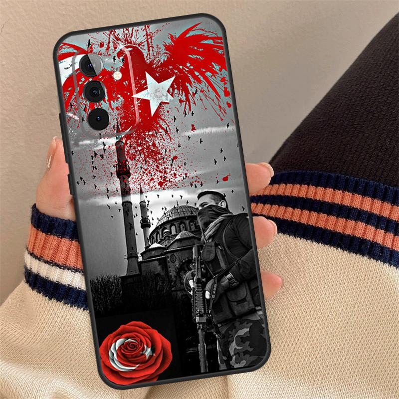 

Turkey Flag Soldier Case For Samsung Galaxy A56 A36 A16 A13 A23 A33 A53 A52 A32 A12 A54 A34 A14 A15 A35 A55 A17 Samsung A52S 5G