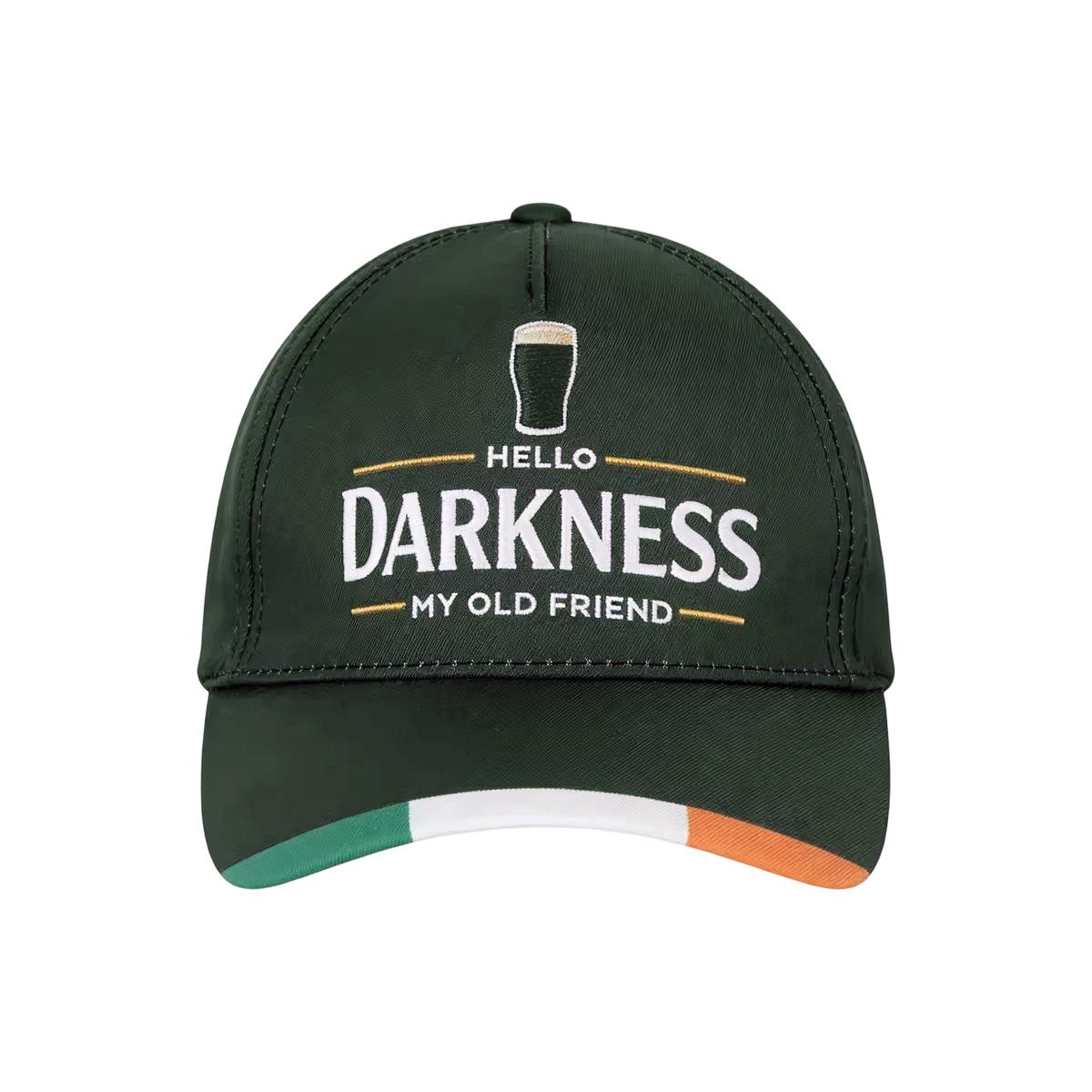 

Unisex Darkness My Old Friend Print Cap St. Patrick s Day Irish Hat One Size чорний