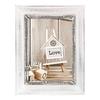 Photo Frame - Zep - Athis - Wood - White-grey - 13x18 Cm - Contemporary Design