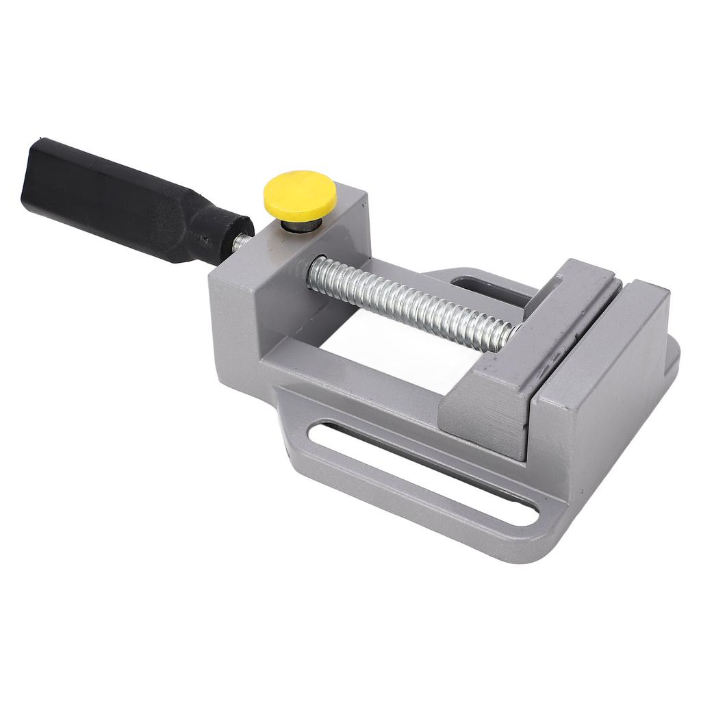 Bohrmaschinenschraubstock Aluminiumlegierung Mini Maschinenbank Spannflachschraubstock Werkzeug zur Bearbeitung