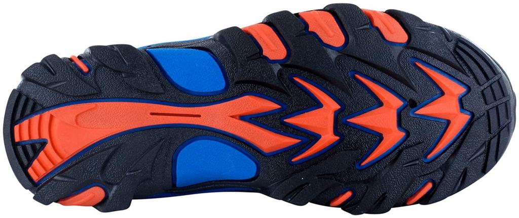 Обувь для треккинга Hi-Tec Blackout Mid Wp Jr Outdoorschuh blau schwarz