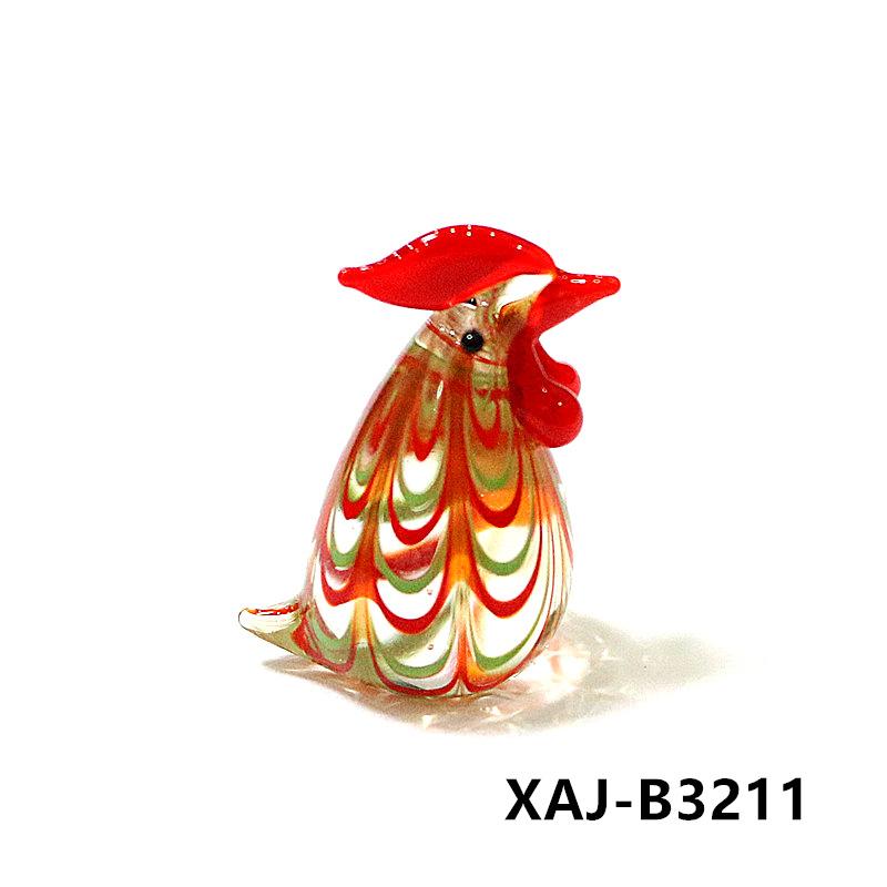 Easter Decor Kawaii Glass Chick Ornaments Cute Animal Mini Figurine for Diy Fairy Garden Dollhouse Home Desk Decoration Supplies