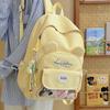 Schoolbag Japanese School Bag for Girls Junior High School Students Large Capacity Pain Bag Backpack Cute Transparent Backpack High School Student