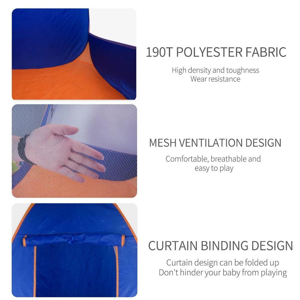 Portable Children's Play House Tent Toy Houses Foldable Toy Tents  Children Gifts