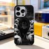 Cool Lion Animal For iPhone 17,16,15,14,13,12,11,Pro,Max,Plus,E,Air,Mini Anti Fall Black Matte Hard Bumper Phone Case