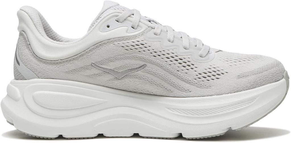HOKA Bondi 9 Running Jogging Light Size Shoes, Shoes, Gray, 25.5, Women's, 1162012-SDSTS