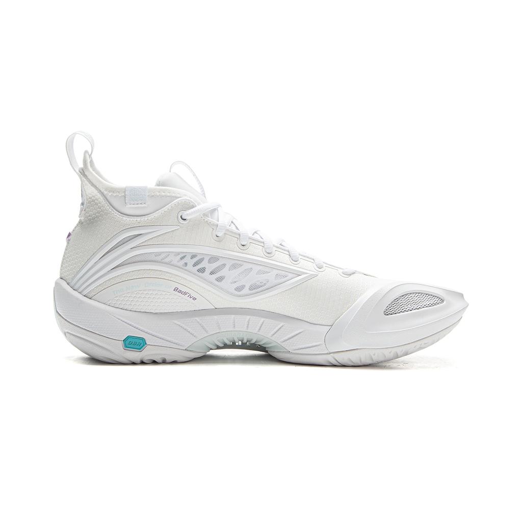 Li Ning Cushioning Slip Resistant Abrasion Resistant Breathable Rebound Grip Mid Top Outdoor Basketball Shoes Men's ABFV037-2
