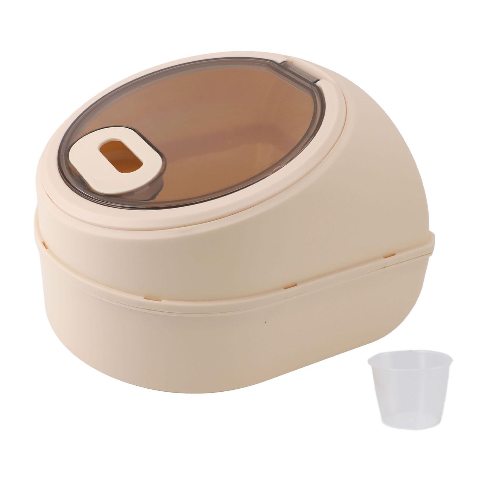 

Герметичный контейнер для хранения риса 11 фунтов Влагостойкий Высокотемпературный Устойчивый к деформации Пластик