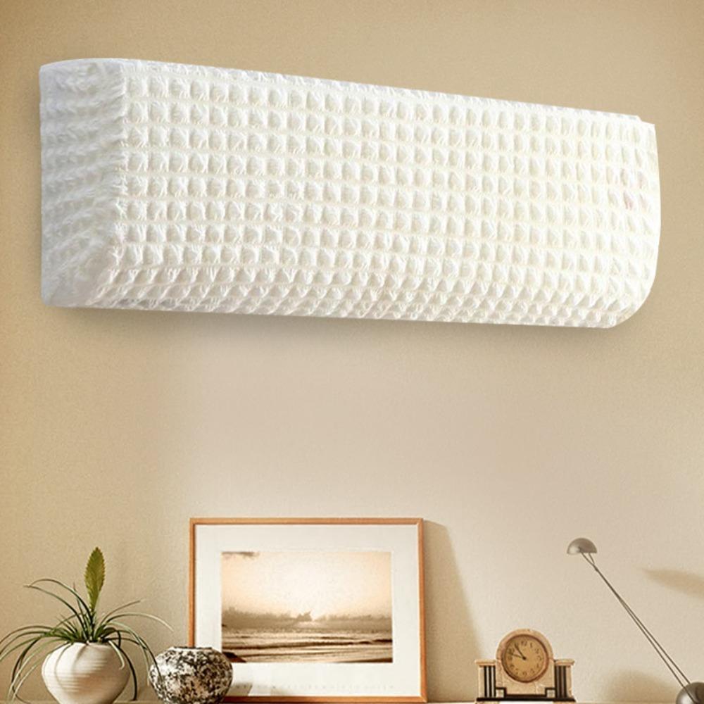 Solid Color Air Conditioner Dust Cover Wall Mounted Air Conditioner Elastic Fabric Air Conditioner Dustproof Protector
