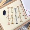 Geeignet für Xiaomi Mi 10 Armband 9PRO Armband Mi 8 Sommer Epoxidblume Redmi Watch4/5 Metallarmband