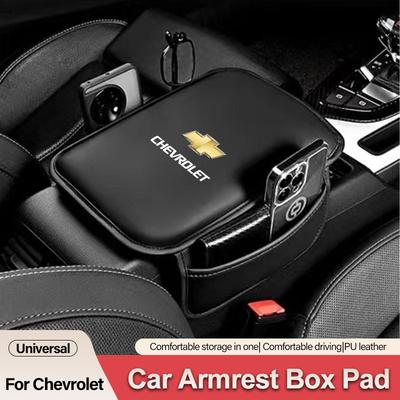 Leather Car Armrest Box Pad Auto Armrest Mat High Quality Accessorie For Spark Captiva Cruze Tracker Epica SS Z71 Aveo