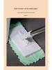 Hands-Free Flat Mop with Auto Clip and Mini Towel