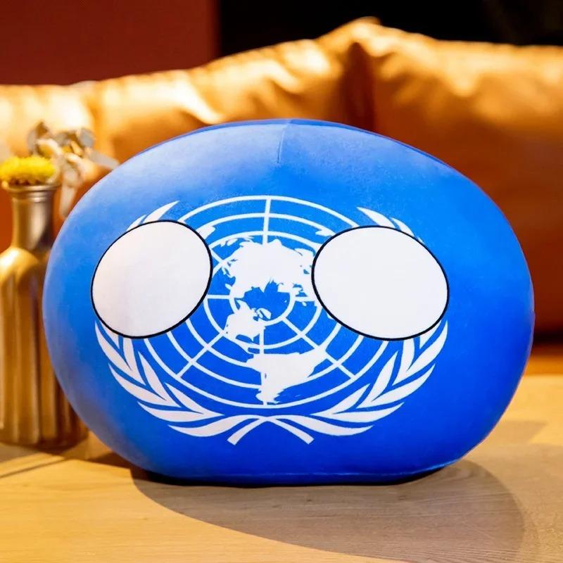 10cm Peluche Carino Countryball Polandball Bambole Ripiene Giocattoli Corti Anime Borsa Cuscino Mini Portachiavi Ciondolo Regali Cosplay